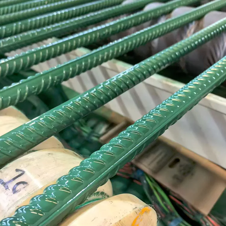 Thanh thép có ren cán mịn có tráng phủ